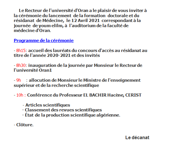 cérimonie