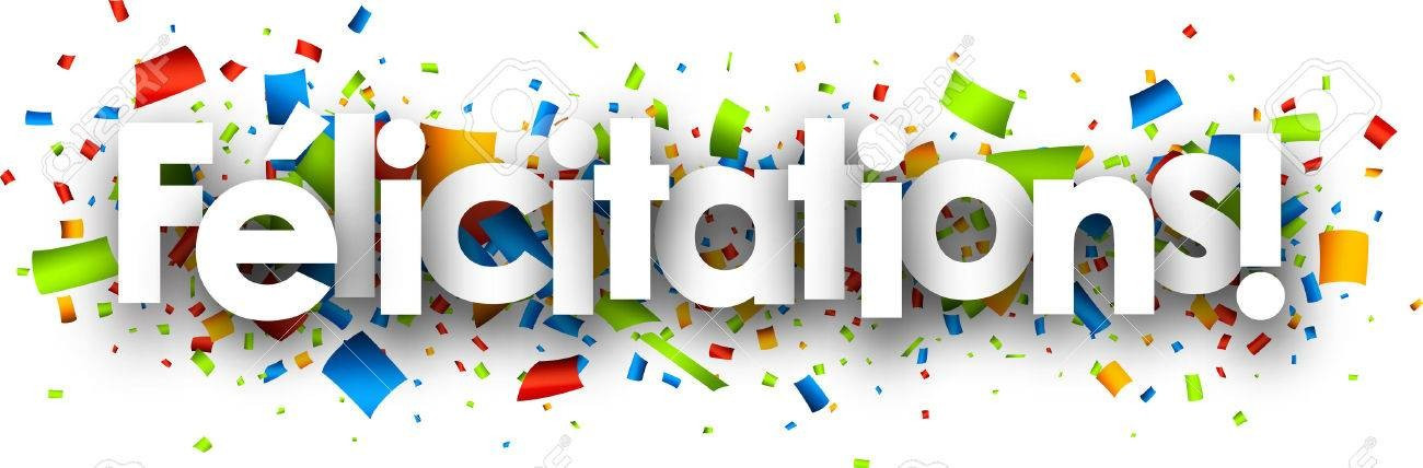 félicitations